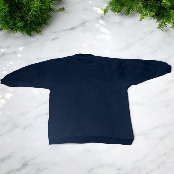 Rare 90s Graphic Cat Lover Sweatshirt  Vintage Novelty Print Crewneck Top - Picture 2 of 11